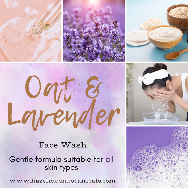 Oat and Lavender Face Wash