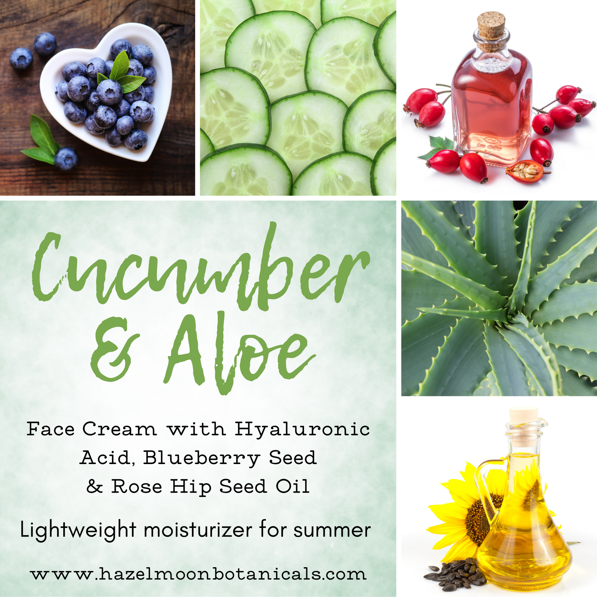 Cucumber & Aloe Face Cream
